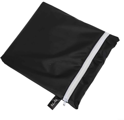 MoSundi Grillabdeckung, rund, 70 x 70 cm, wasserdicht, Oxford-Stoff, Schutzhülle für Weber 57 cm Kugelgrill