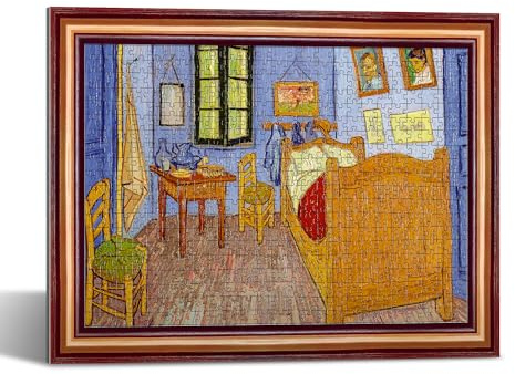 Trefl - Puzzle 500 Teile, Van Goghs Zimmer in Arles, PuzzleFrame