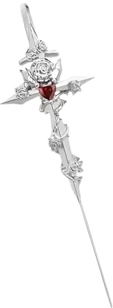 Spine Orecchino a cuore Circondare padiglione auricolare Orecchini a bottone diagonali Accessori per festival musica oscura Gioielli alla Gioielli per uomini e donne