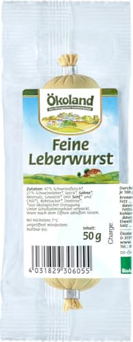 Feine Leberwurst, frisch 6 x 50 g