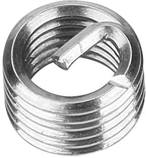 Akozon Gewindeeinsätze 100 stücke M3 Edelstahl SS304 Spiraldraht Helical Gewindeeinsätze Edelstahl Drahtgewinde Reparatur Einsatz Sortimen Typ Laufdraht Gewinde