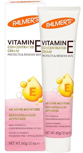 Palmers Natürliche Vitamin E Konzentrat Creme für Unisex 6 oz Creme, Weiß