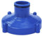Algenschnapper Adattatore per aspiratore, Attacco a Vite da 80 mm a Tubo da 32 mm, Blu