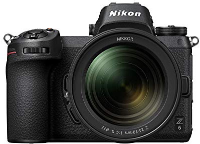 Nikon Z6 + Z 24-70mm Mirrorless Camera Kit (24.5 megapixel, Ultra wide ISO, 12 fps, Eye-Detection AF, 4K movie) VOA020K001 (Renewed)