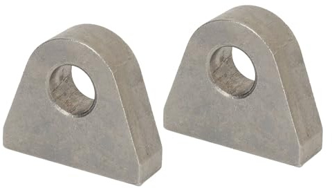 VOBOR 2 Stück Schäkelhalterung, Robust, 2,5 cm Dicker Stahl, Zum Anschweißen an Schäkel-Gabelkopfhalterungen Für Traktoren