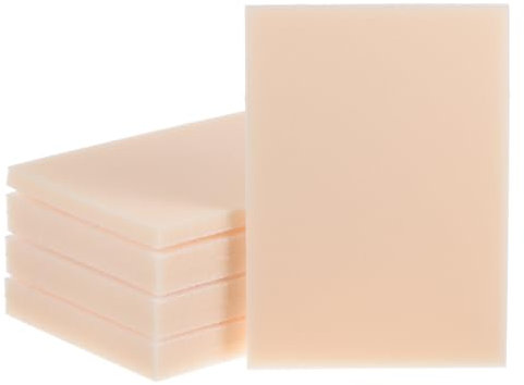 QUARKZMAN 8pz Spugne Abrasive 4 x 2-3/4 Spugne Abrasive 1200-1500 Grana Mano Foglio Carta Vetrata Bagnata Asciutta Modelli Cartongesso Metallo Legno Mobili Lucidatura, Beige