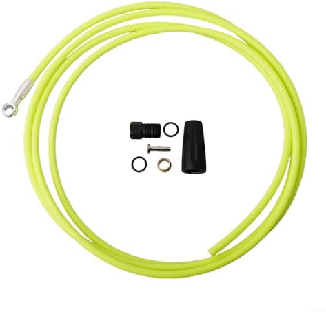 SPORTARC Bremsschlauch-Set, hydraulisches Fahrrad-Scheibenbremsschlauch-Set für BH90 SLX M7000 M7100 XT M8000 XTR M9000 M9020 Serie (gelb)
