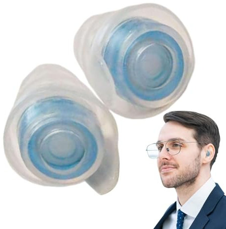 2 Konzerte Ohrstöpsel – 23 dB Schutz Gehörschutz, Erleben Sie Silikon High Fidelity Musik Ohrstöpsel | Wiederverwendbarer Gehörschutz gegen lauten Ton und Musik für laute Geräusche, Musik