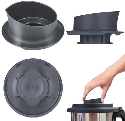 NHQZ 1 Piezas Vaso Medidor para Thermomix TM6 TM5,Accesorios Thermomix TM6 robot de cocina,Vaso Medidor para Cocinar con Batidora con Balanza,Compatible con Los Accesorios Thermomix TM6/TM5