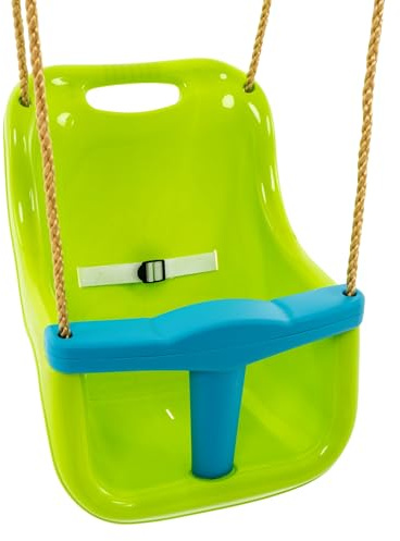 Balançoire siège bébé h190-250cm Vert