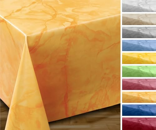 BEAUTEX Wachstuchtischdecke Marmor eckig 140x100 abwaschbar fleckabweisend | wasserundurchlässig, pflegeleicht, strapazierfähig, zuschneidbar, edle Optik, ideal für Esszimmer, Garten und Balkon
