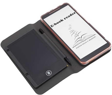 Pissente Lettore di E-book, Schermo HD da 5,7 Pollici con Fotocamera e Altoparlante Integrati, 8.1, WiFi GPS, Supporta più Formati di Documenti, con modalità Notturna e Regolazione