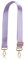 A ALLZEDREAM Tracolla per Borsa Donna Tessuto Nylon Regolabile Ricambio,Viola,Oro Ganci