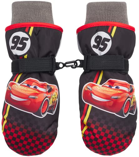 Disney Boys' Ski Gloves - Lightning McQueen and Mickey Mouse Ski Gloves or Mittens, Size Age 2-4, Cars Mitten