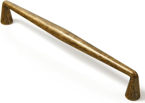 MARGUERASW 6 piezas Tiradores Cocina 192mm, tiradores antiguos de cocina, tiradores de cajones, tiradores de cajón, tiradores para muebles con diseño de bronce