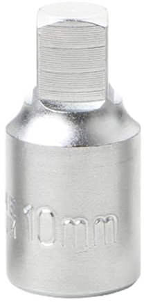 KAKASEA H17 Oil Sump Drain Plug Socket Wrench 3/8'' Drive Auto Repairing Transmission Gearboxes Screw Wrench Drain Plug Socket 8mm