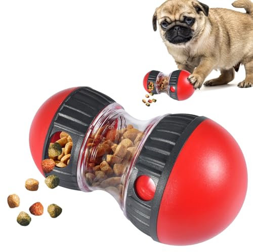 Funmo Interaktives Spielzeug für Hunde/Unzerstörbar, Hundespielzeug, Bällen, Intelligenz-Spiele, interaktiver Leckerli-Spender, Trainings-Zahnspielzeug für Hundeball