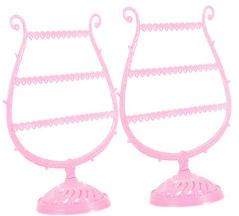 ANDRESLAD 2pcs Earring Display Stands Earrings Storage Holders Creative Jewelry Organizer for Dangly Jewelry Stands and Holders