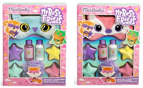 AQUARIUS COSMETICS My Best Friends Bath & Eye Mask Set 01