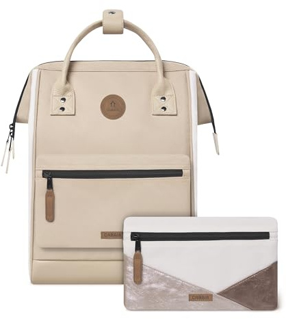 CABAIA Sac à Dos Adventurer Arcachon 18L - Ordinateur 13 - Déperlant | Bagage cabine · Ouverture grand angle · Système MOLLE pochettes interchangeables · Certifié Vegan · Conçu pour durer
