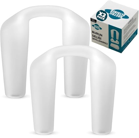Nostril Retainer (2 Pack – Different Sizes) | Nose Splint for Rhinoplasty Recovery | Nasal Retainer Rhinoplasty | Nose Retainer | 100% High Grade Silicone | Nostril Retainer Rhinoplasty | Sizes (6-7)