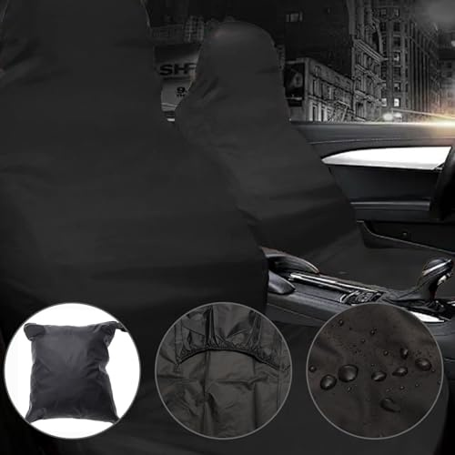 2 Pezzi Coprisedile Universale Auto Anteriore Impermeabile,Coprisedile per Auto Universale,Coprisedile Antisudore e Impermeabile,Protezione Sedili Auto per Sportivo,Bambini,Cane,Animale
