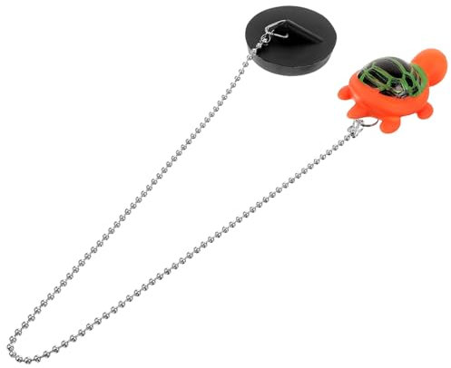 Sewroro per Lavabo e da Bagno con Catena Gomma Resistente Previene Intasamenti e Facilita La Pulizia per Vasche e Lavelli