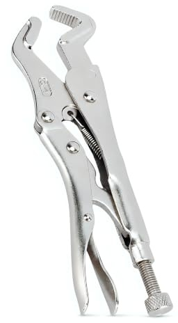 Jiawu Multipurpose Locking Pliers, Vice Grip Pliers for Sway Bar Link Removal, Multi Use Adjustable Vise for Automotive, Pipe Clip Repair Workshop Garages Home Use, 8.1 X 2.8In