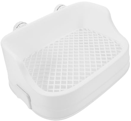 UKCOCO Bac à Litière pour Lapin Toilette pour Cage Bac à Litière Apprentissage pour Petit Animal