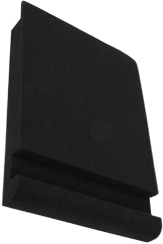 TOBBOMEY Pannelli Acustici e Cuscinetti Isolanti per Altoparlanti Spugna Alta Densità 33X27X4Cm, Utilizzabili in Home Studio e Ambienti Lavorativi