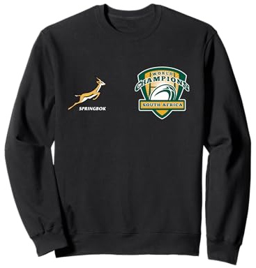 World Champs Springbok Bokke South Africa Rugby Sweatshirt