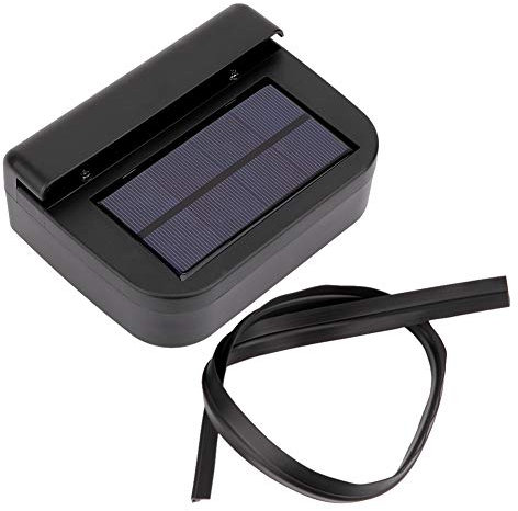 Car Cooling Fan, Solar Car Exhaust Fan, Car Window Vent Fan, Solar Power Car Auto Air Vent Cooling Ventilation System Heater Exhaust Fan