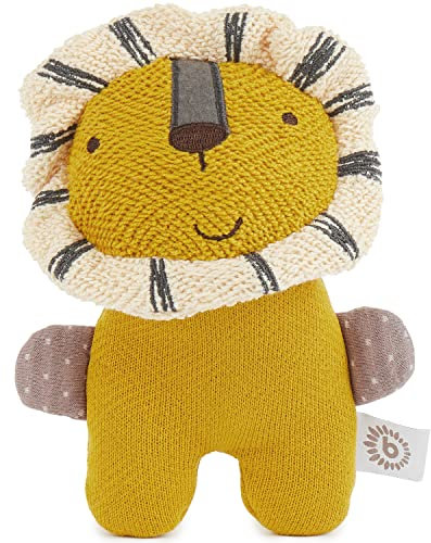 Bieco Kuscheltier Baby Löwe - Stofftier Löwe Baby Kuscheltier gehäkelt - gehäkeltes Spielzeug - Baumwolle Stofftier