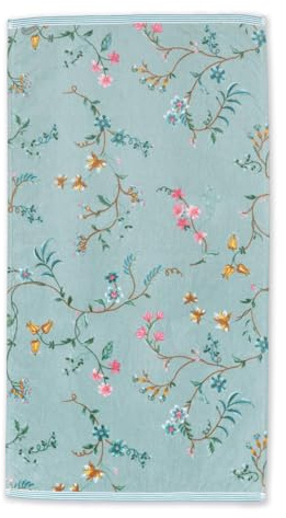 Pip Studio Les Fleurs Handtuch Blue 55x100cm (1 Stück)