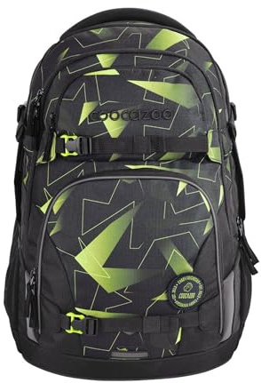 coocazoo Schulrucksack Porter, ergonomischer & anpassbarer Tornister, höhen- & größenverstellbar, mit Brustgurt & Hüftgurt, leicht & individuell, ab der 3. Klasse