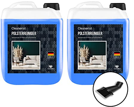 Die Seifenblase Autopflege Innen mit Ausgießer I Polsterreiniger I Cockpitreiniger I Innenraum I 2x5000ml
