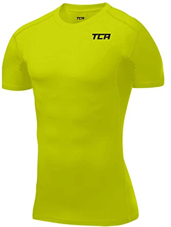 TCA HyperFusion sous T-Shirt Manches Courtes Couche de Base de Compression pour Homme