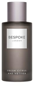 Bespoke Mens Fresh Citrus and Vetiver Eau De Parfum, Aftershave for Men 100ml