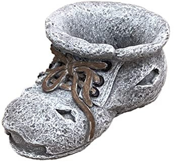 stoneandstyle Pflanztopf Stiefel Pflanzstiefel frostfest Steinguss