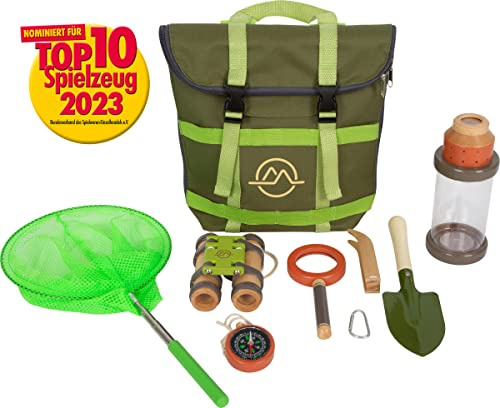 small foot Zaino da esploratore „Discover“, gioco per Outdoor per gite nella natura, per bambini dai 3 anni, 12336