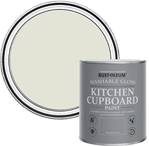 Rust-Oleum Küchenmöbellack im Hochglanz - Finish - Portlandstein 750ml