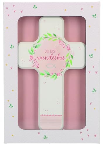 Du bist wunderbar: Kinderholzkreuz