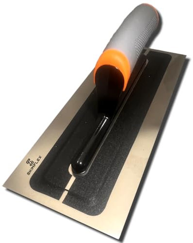Plastering Trowel - Skimflex Pro Ultraflex Stainless Steel Blade, 280mm/11in - Professional Quality, Flexible & Durable - Ideal for Finishing Skimming, Plastering & Rendering