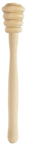 Chinchilla® Sollevatore per Miele, Robusto Aiuto per la Cucina in Legno, Marrone, dosaggio Pulito di Miele e sciroppo, Utensili per la casa e la Cucina, 15 cm, Prodotto in Germania