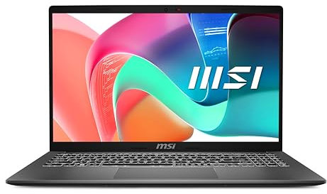 MSI Modern 15 Laptop | Intel i3-1315U | 15.6 FHD IPS Panel | 512GB SSD | Windows 11 Home Plus | Platinum Gray
