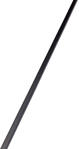 1118mm Straight Matte Black Stair Spindle – 13mm Mild Steel Baluster – Modern Railing Insert for Stairs & Landings – Powder-Coated Black Finish - Ashgill - Box of 30 Spindles