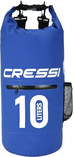 Cressi Dry Bag Black with Zip 20 lt