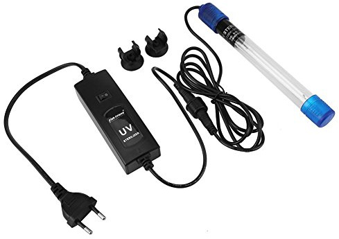 Fdit 220-240V 7W Wasserdichter UV-Sterilisator Lampenbakterien-Abtötung für Aquarium
