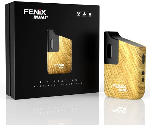 FENiX Mini Plus | FENiX Mini+ Vaporizer für Kräuter & Extrakte *Holzoptik* | Neuestes Modell | 100% Konvektion | USB-C | kompakt | kurze Aufheizzeit | einfache Bedienung | hohe Dampfqualität