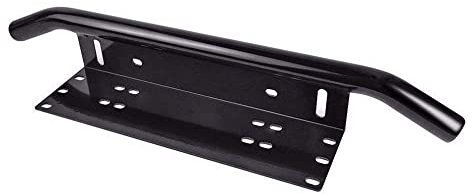 Maso - Staffa universale per auto, per paraurti anteriore, con luci a LED, per auto, camion, 4WD SUV, colore: nero